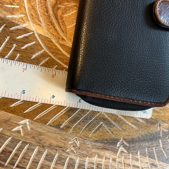 Rosetti woman’s wallet, black with brown trim, pebbled faux leather - Picture 8 of 8